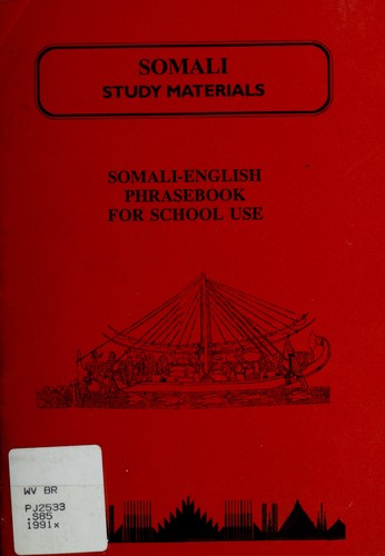 Weedho iyo ereyo oo ah af Ingiriisi-Soomaali oo loogu talagaley dugsiga =