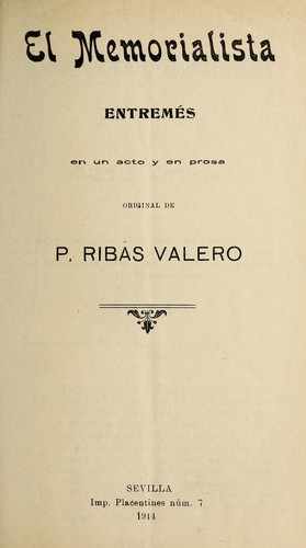 El memorialista