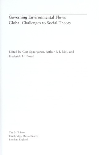Governing environmental flows