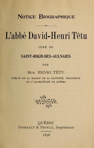 Notice biographique
