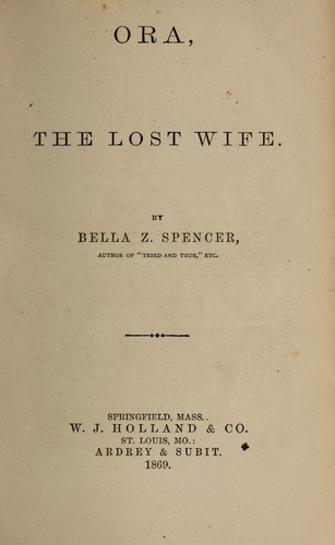 Ora, the lost wife