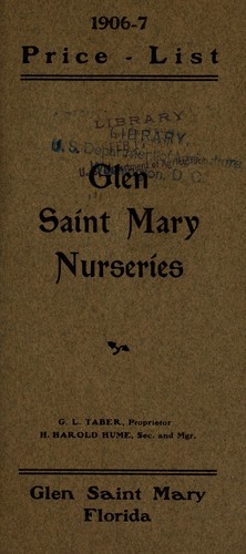 1906-7 price list