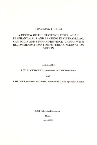 Tracking tigers