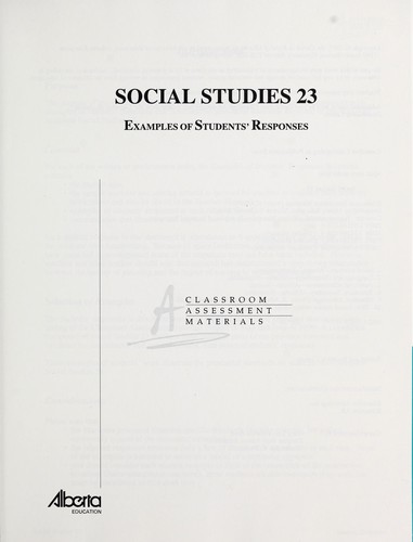 Social studies 23