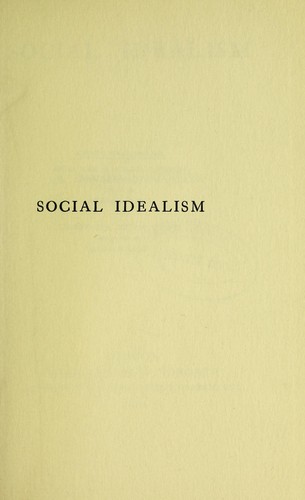 Social idealism