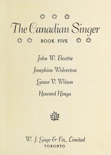 The Canadian singer