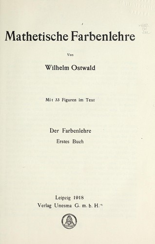 Die Farbenlehre