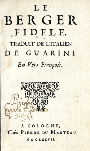Le berger fidelle