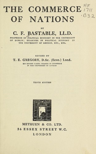 The commerce of nations