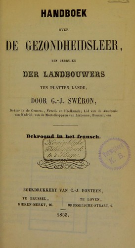 Handboek over de gezondheidsleer