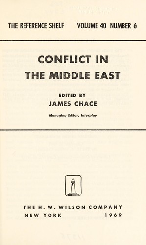 Conflict in the Middle East.