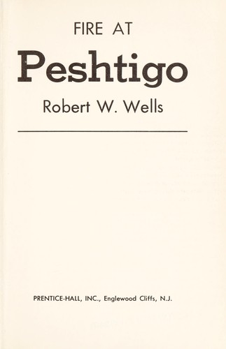 Fire at Peshtigo