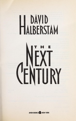 The next century