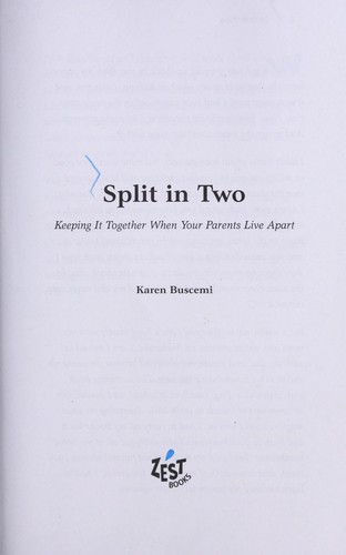 Split in two
