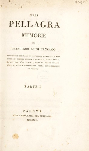 Sulla pellagra