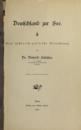 Deutschland zur See