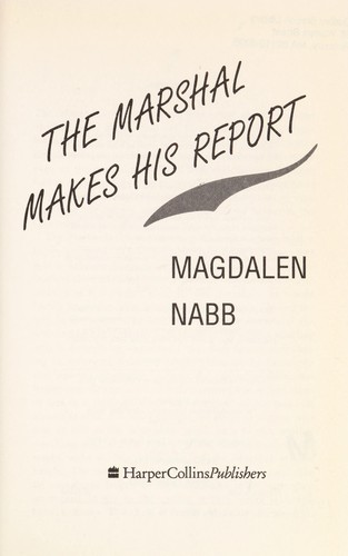 The marshal makes his report