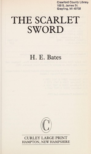 The scarlet sword