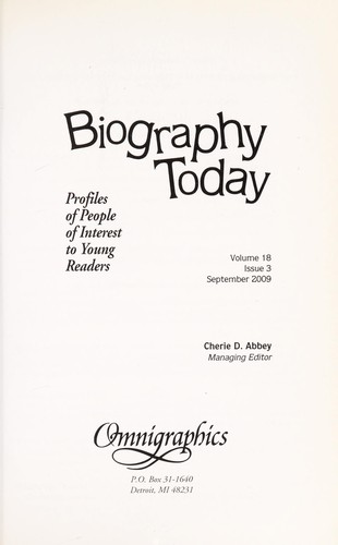 Biography today