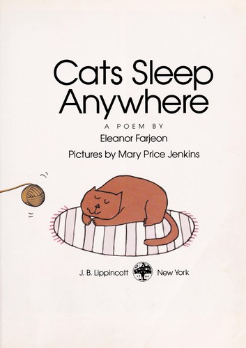 Cats sleep anywhere