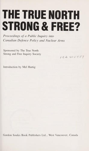 The True north strong & free?