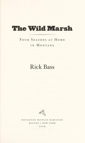The wild marsh