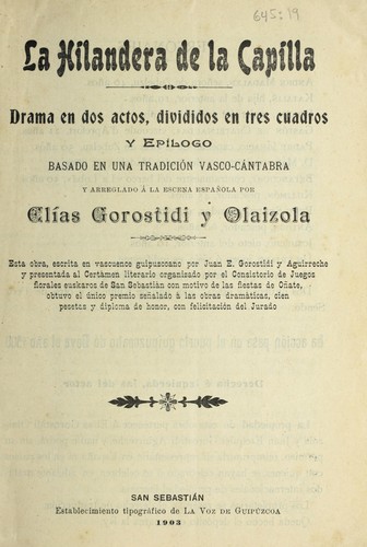 La hilandera de la Capilla