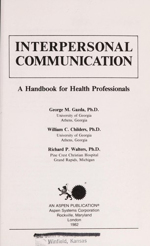 Interpersonal communication