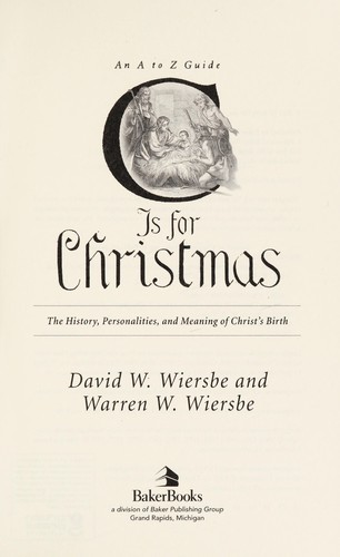 C is for Christmas