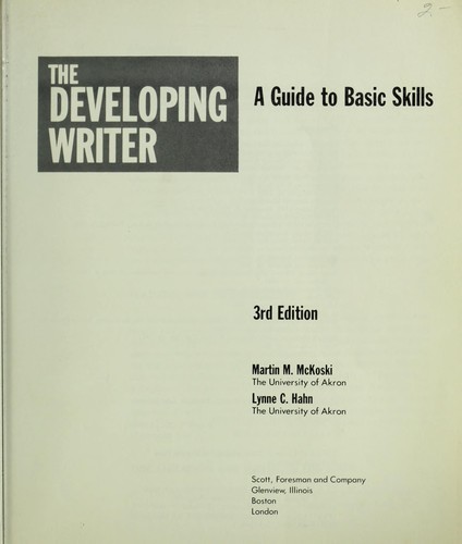 The Develp Writer Rev 3/E