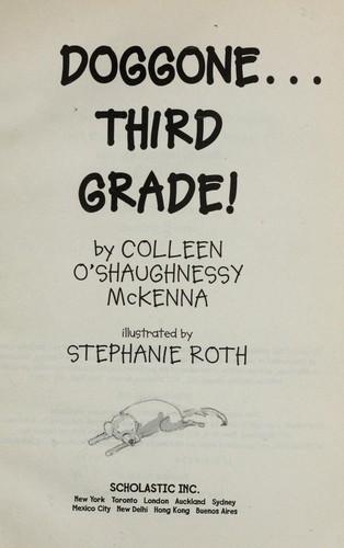 Doggone...third Grade