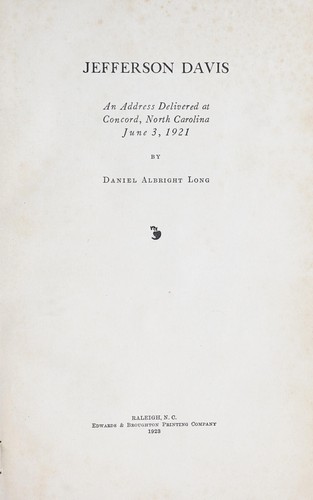 Jefferson Davis