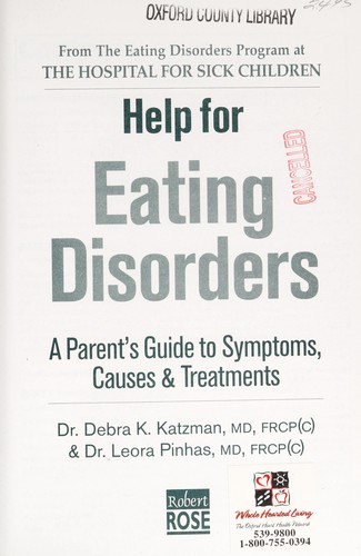 Help for eating disorders