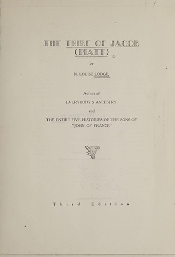 Tribe of Jacob (Piatt)