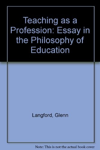 Teaching as a profession