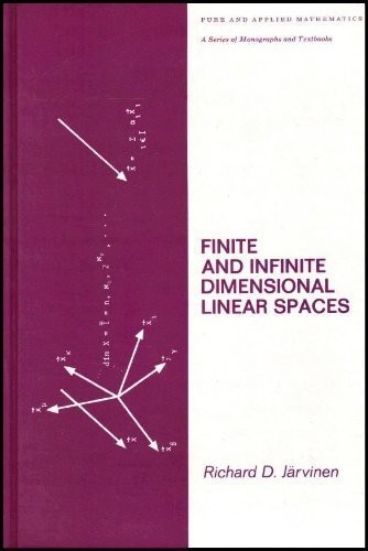 Finite and infinite dimensional linear spaces