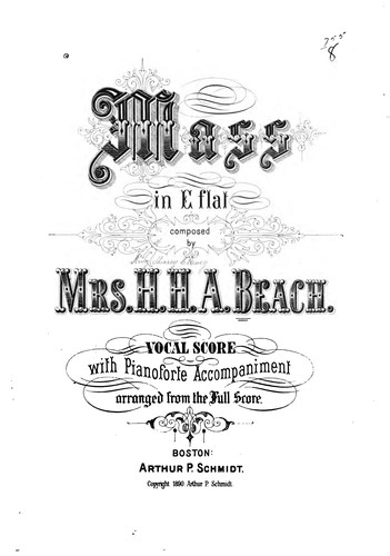 Mass in E flat
