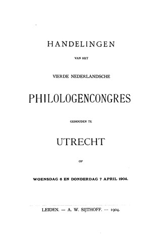 Handelingen ...