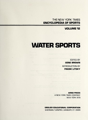 Water sports