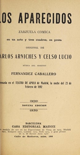 Los aparecidos