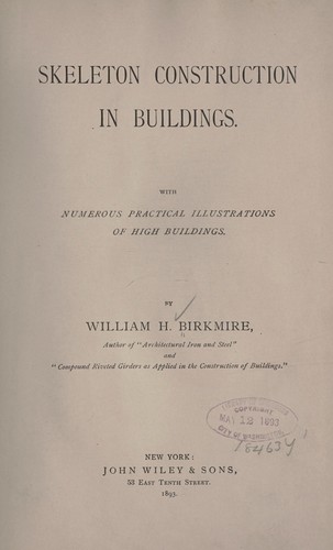 Skeleton construction in buildings.