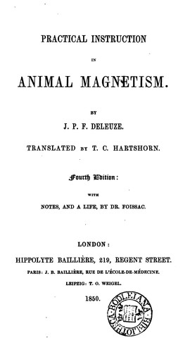 Practical Instruction in Animal Magnetism