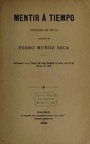 Mentir á tiempo