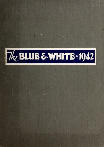 The blue and white