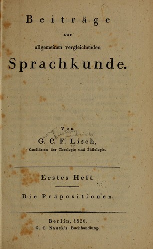 Die Präpositionen