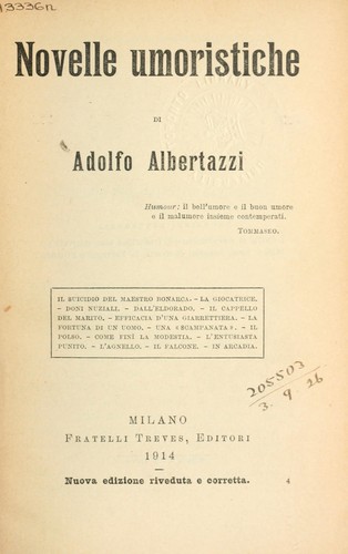 Novelle umoristiche