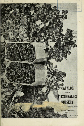 Catalog from Fitzgerald's Nursery