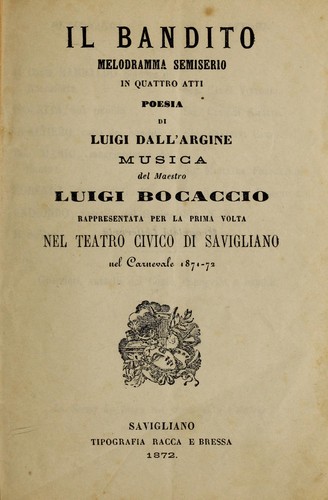 Il bandito