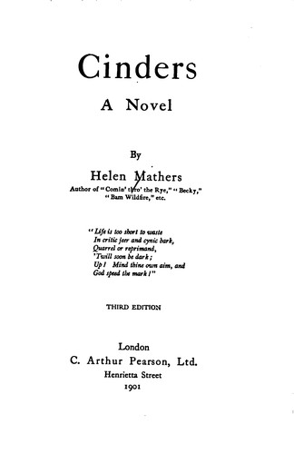 Cinders: A Novel