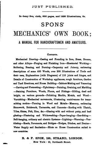 The Engineer's Sketch-book of Mechanical Movements, Devices, Appliances, Contrivances and ...
